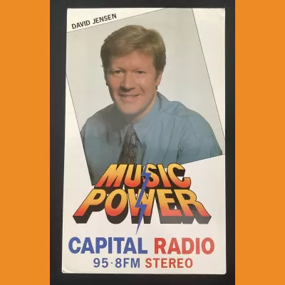 David Kid Jensen Capital Radio photocard