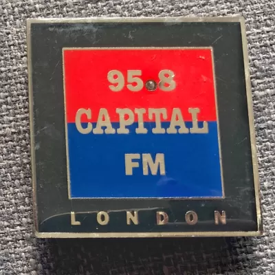 95.8 Capital FM flasher badge