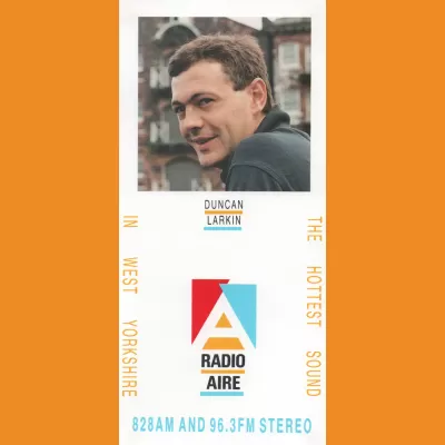 Radio Aire Duncan Larkin Photocard 1989