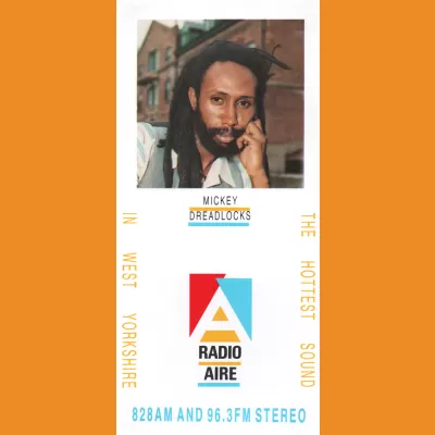 Radio Aire Mikey Dreadlocks Photocard 1989