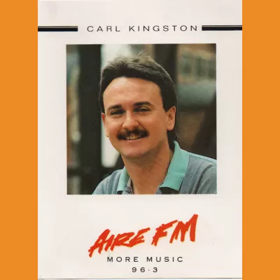 Carl Kingston Aire FM Photocard 1990