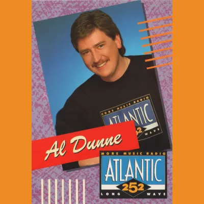 Al Dunne Atlantic 252 Photocard 1990