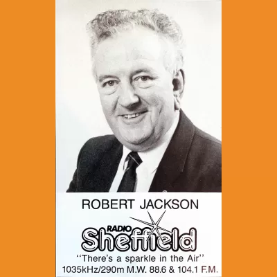 BBC Radio Sheffield Bob Jackson 1989 Photocard