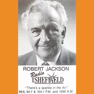 BBC Radio Sheffield Bob Jackson 1990 Photocard