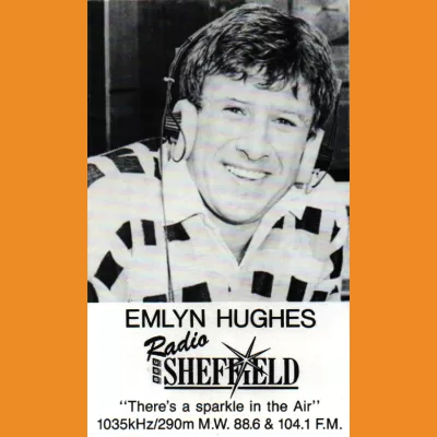 BBC Radio Sheffield Emlyn Hughes Photocard