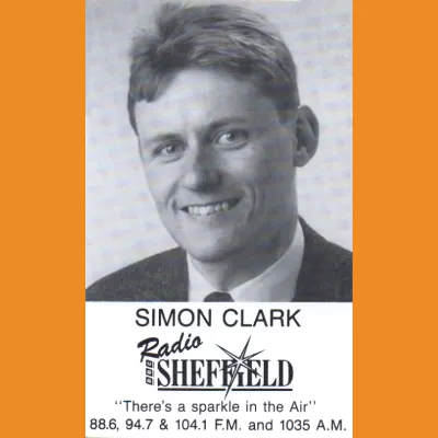 BBC Radio Sheffield Simon Clark Photocard