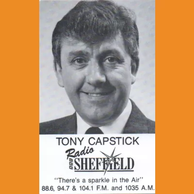 BBC Radio Sheffield Tony Capstick Photocard