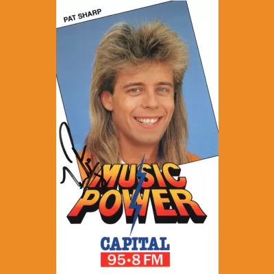 Capital Radio Pat Sharp 1990 Photocard
