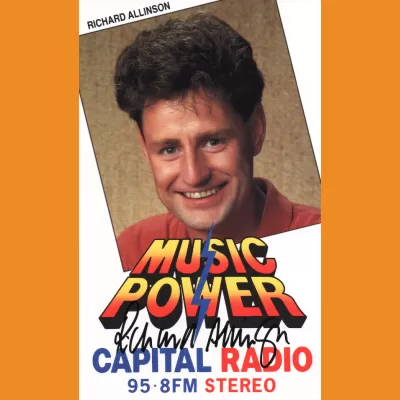 Capital Radio Richard Allinson 1990 Photocard
