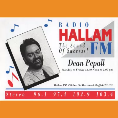 Hallam FM Dean Pepall Photocard