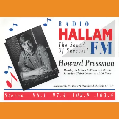 Hallam FM Howard Pressman Photocard
