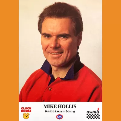 Radio Luxembourg Mike Hollis Photocard