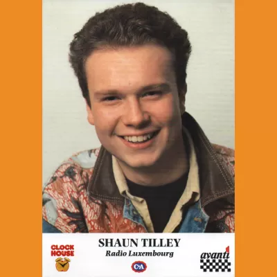 Radio Luxembourg Shaun Tilley Photocard