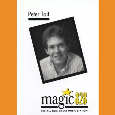 Magic 828 Peter Tait Photocard
