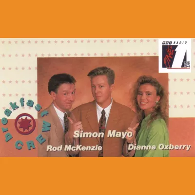 Radio 1 Breakfast Crew 1990 Photocard