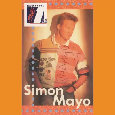 Radio 1 Simon Mayo 1990 Photocard