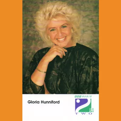 Radio 2 Gloria Hunniford 1990 Photocard