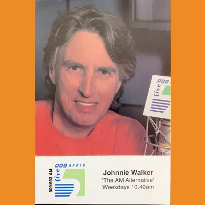 BBC Radio 5 Johnnie Walker Photocard