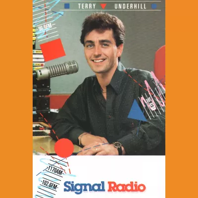 Signal Radio Terry Underhill Photocard