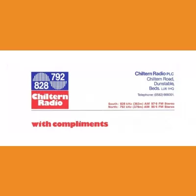 Chiltern Radio With Compliments