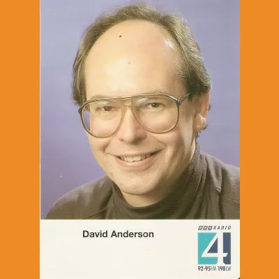 David Anderson BBC Radio 4 photocard