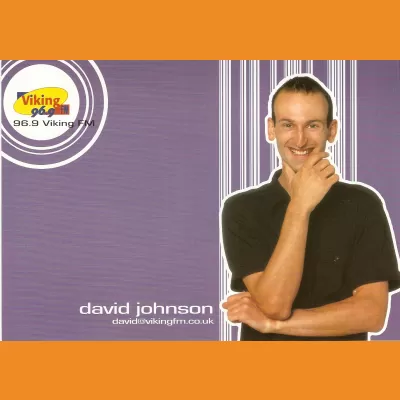 David Johnson Viking FM photocard