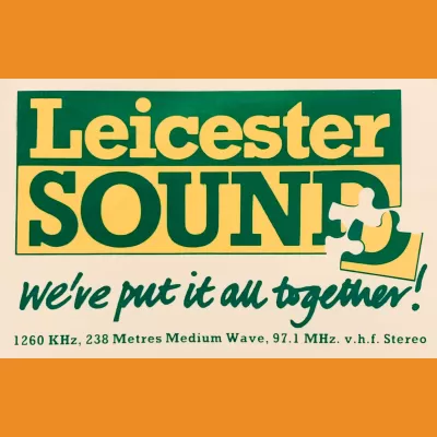 Leicester Sound sticker 1980s