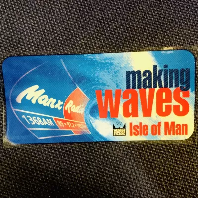Manx Radio sticker