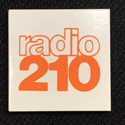 Radio 210 sticker