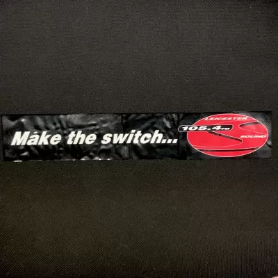 Leicester Sound "Make the Switch" sticker