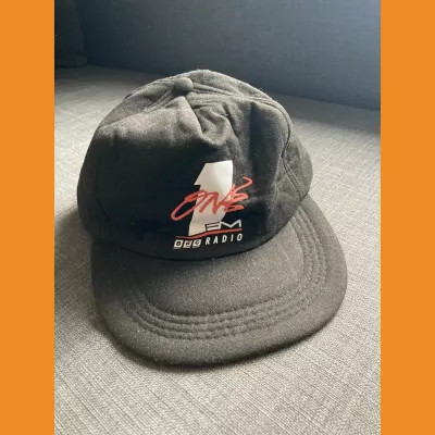 BBC Radio 1 black baseball cap 1990s