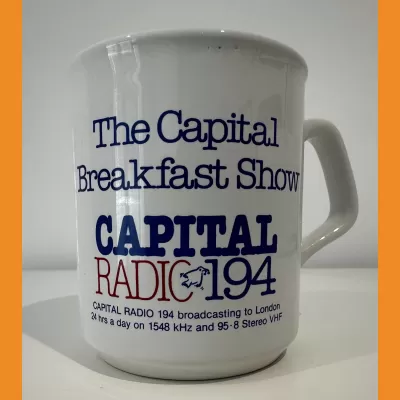 Capital Radio breakfast show with Mike Smith mug