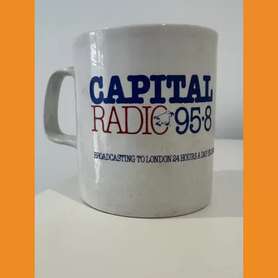 Capital Radio mug 1986