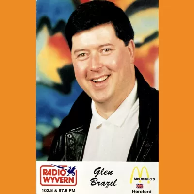 Glen Brazil Radio Wyvern Photocard 1990s