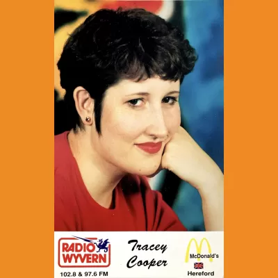 Tracey Cooper Radio Wyvern Photocard 1990s