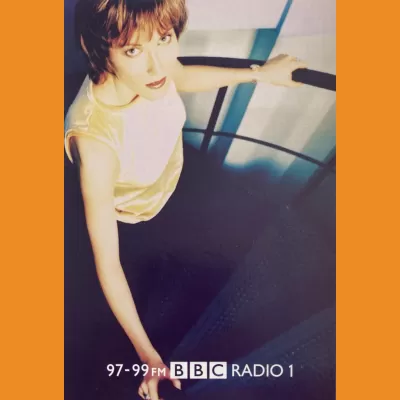 Charlie Jordan BBC Radio 1 Photocard 1990s