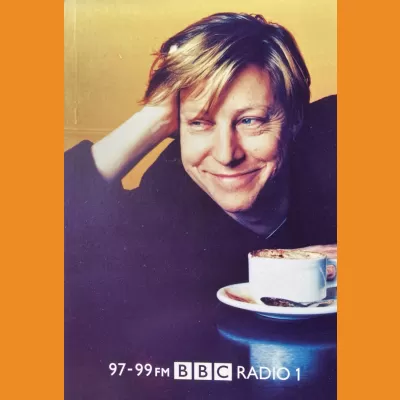 Simon Mayo BBC Radio 1 Photocard 1990s