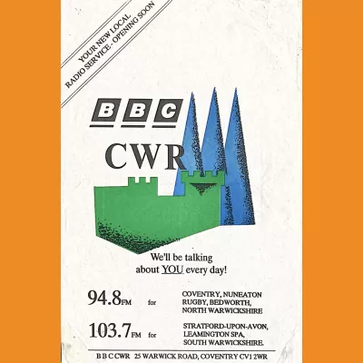BBC CWR Pre-launch Poster October 1989