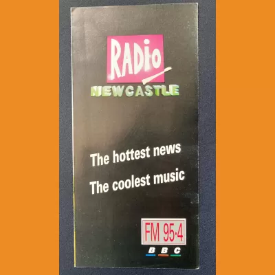 BBC Radio Newcastle leaflet 1991