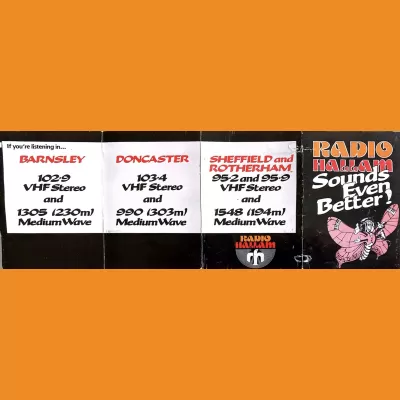 Radio Hallam Tuning Guide 1986