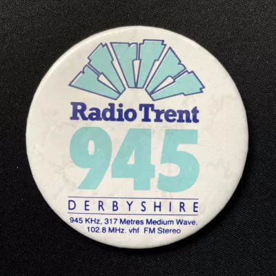 Radio Trent 945 Derbyshire badge