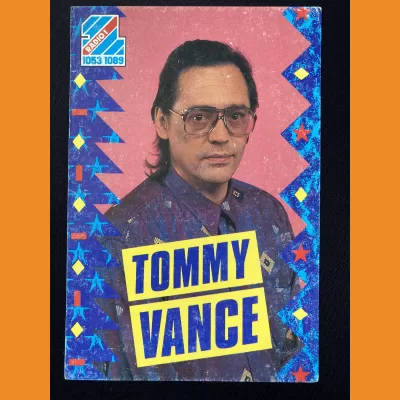 Tommy Vance Radio 1 photocard 1980s