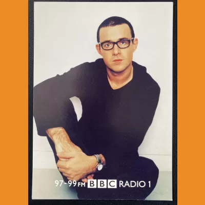 Judge Jules Radio 1 photocard - late 90s