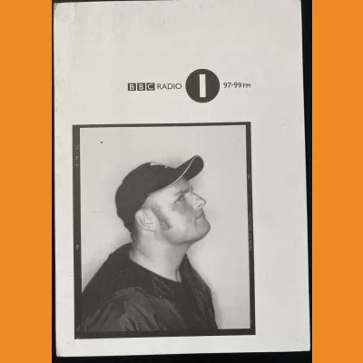Dave Pearce Radio 1 photocard - 2000s
