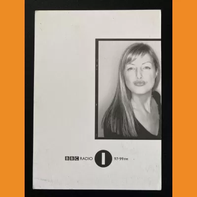 Mary Anne Hobbs Radio 1 photocard - 2000s