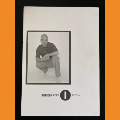 Mike Davies Radio 1 photocard - 2000s