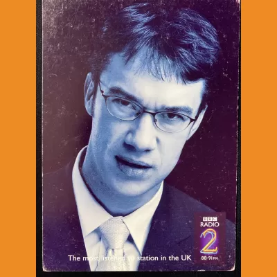 Mark Lamarr BBC Radio 2 photocard - 2000s