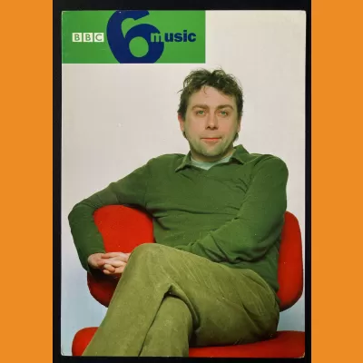 Sean Hughes BBC 6 Music photocard - 2000s