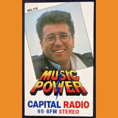 Neil Fox Capital Radio photocard - 1987/88