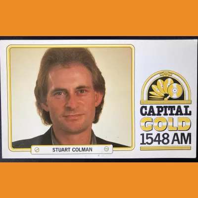 Stuart Colman Capital Gold photocard - 1990s